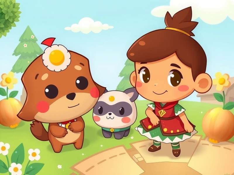 A collage of popular cute Animal Crossing villagers including Marshal, Judy, Raymond, Fauna, and Maple