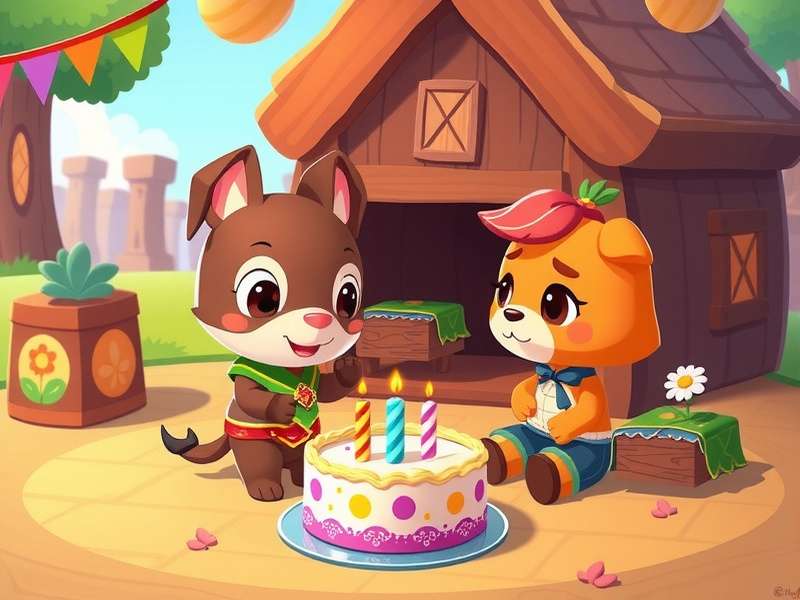 Judy the snooty cub villager with starry eyes