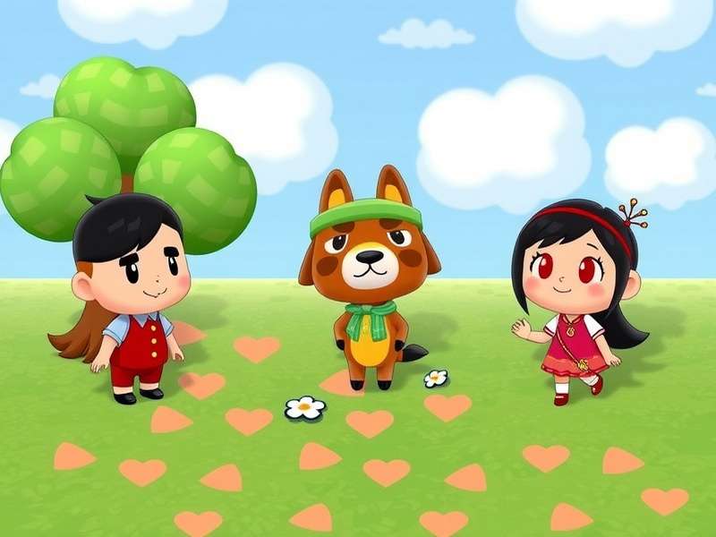 Raymond the smug cat villager wearing glasses