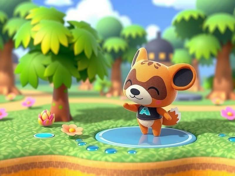 Player scanning an Animal Crossing Amiibo card on Nintendo Switch