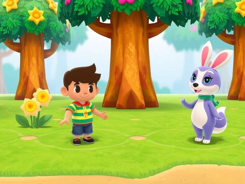 Stitches the lazy cub villager looking sleepy