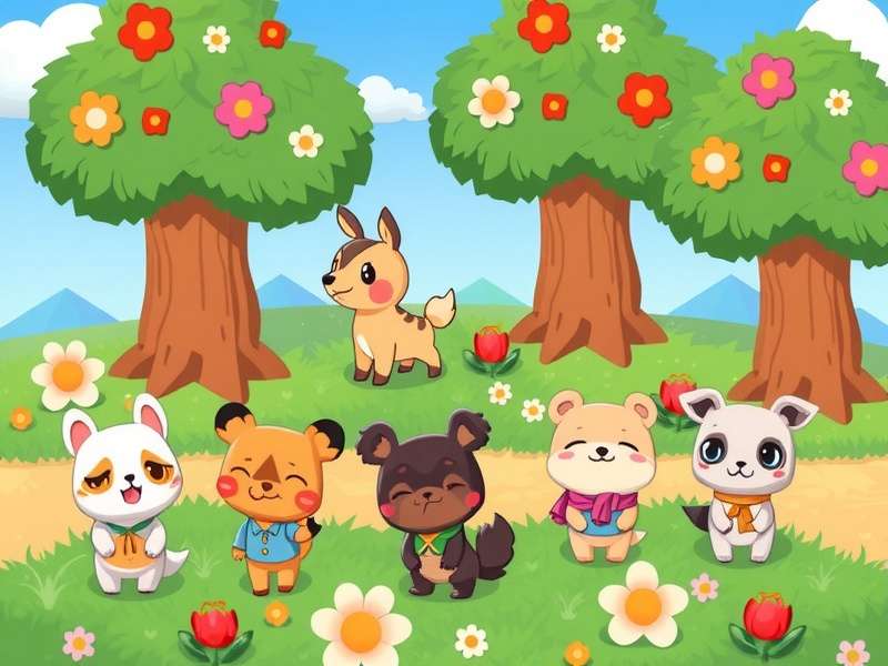 Marshal the smug squirrel villager looking cute