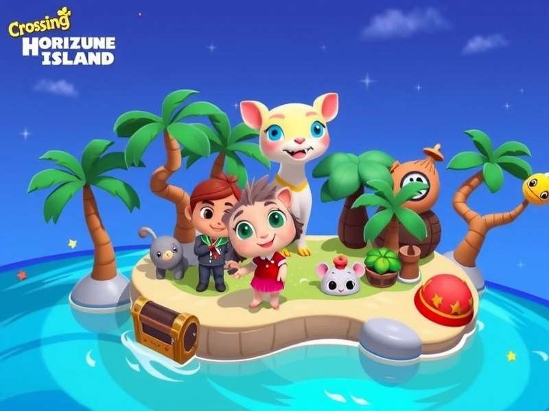 Animal Crossing New Horizons Treasure Island with rare items and DIY recipes