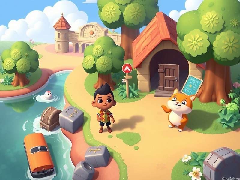 Brewster serving coffee inside The Roost cafe in Animal Crossing: New Horizons