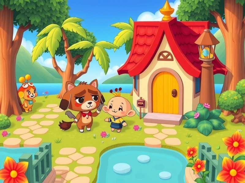 Animal Crossing New Horizons island theme customization example