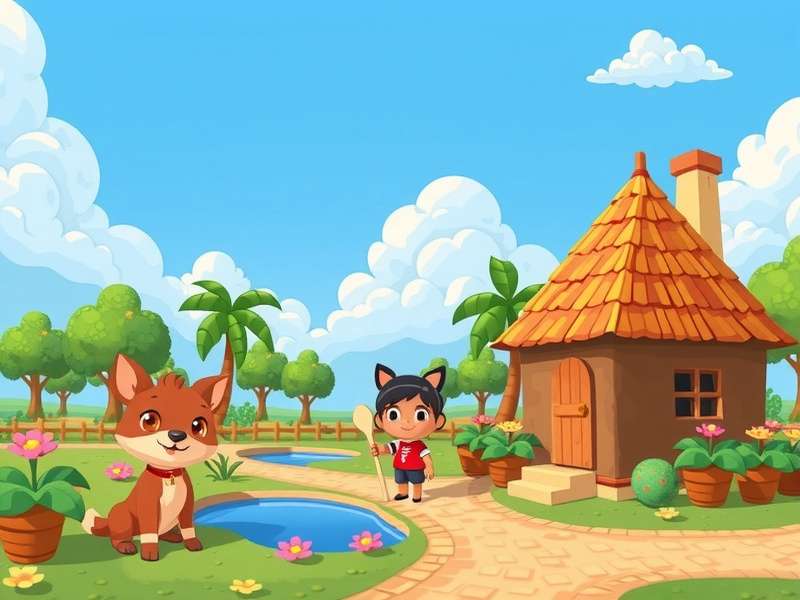 Audie the peppy wolf villager