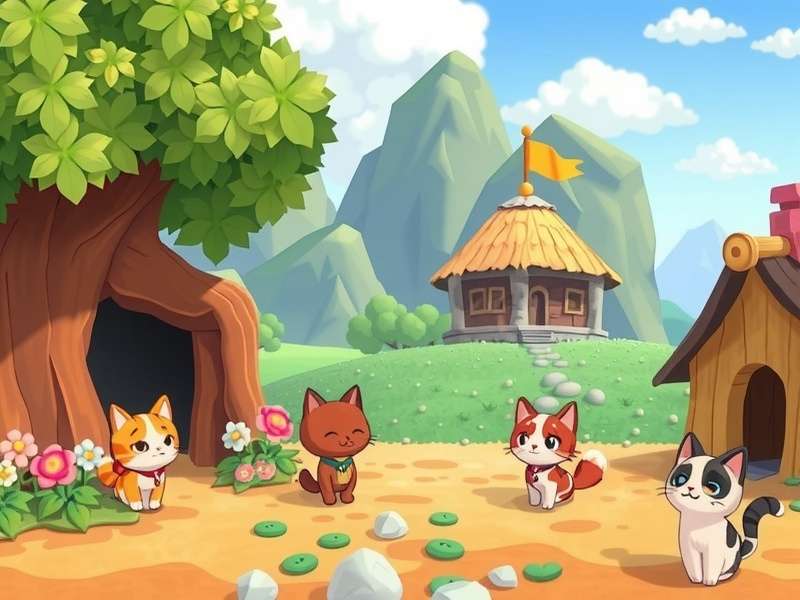 Rosie the peppy blue cat villager