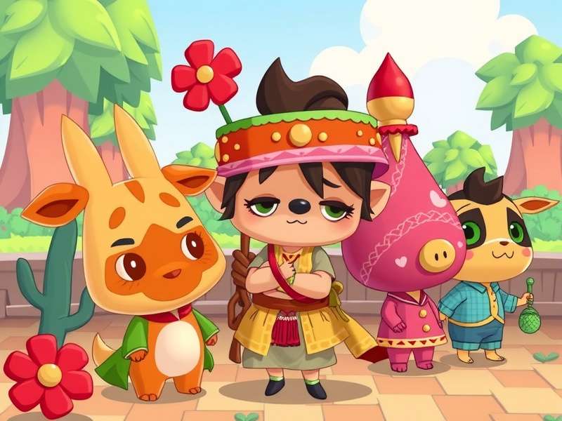 A collage of Animal Crossing villagers often labeled as ugly, including Barold the cub and Jambette the frog, looking cheerful