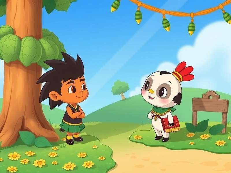 Group of Animal Crossing villagers engaged in conversation