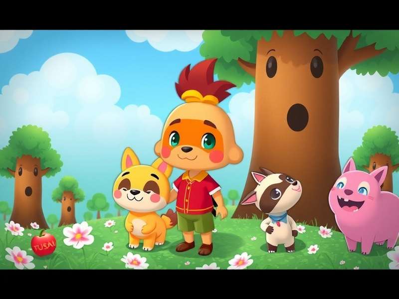 Judy the Snooty Cub villager with pastel gradient fur