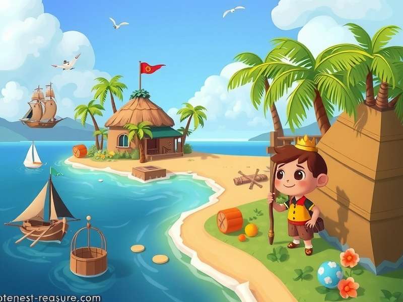 Animal Crossing Treasure Island filled with rare items and Bells