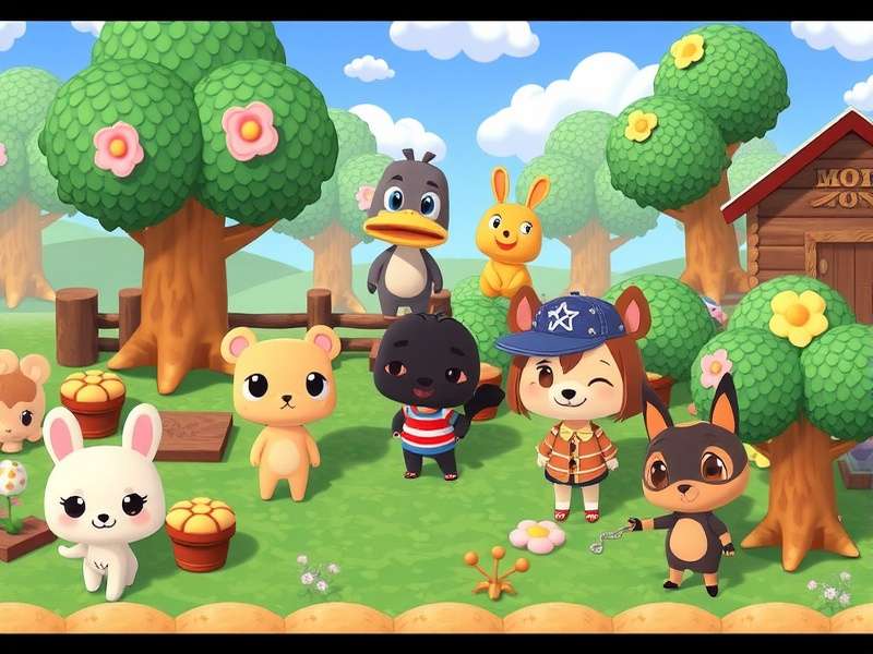 Audie the peppy wolf villager