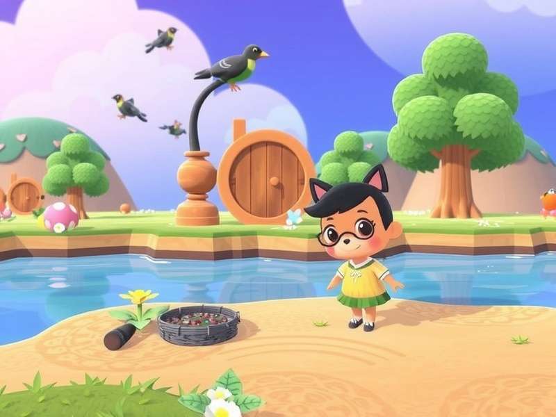 Animal Crossing New Horizons island design with Indian elements