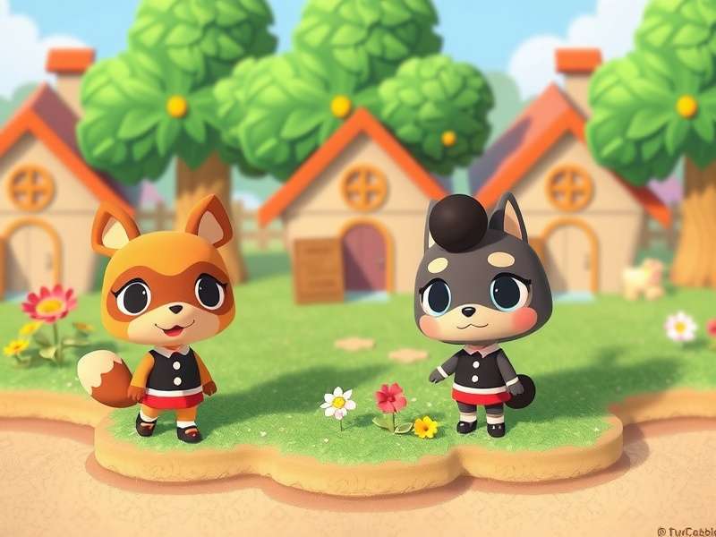 A collection of cute Animal Crossing villager plushies and Amiibo cards