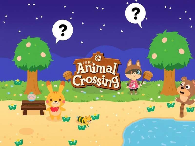 Animal Crossing summer beach wallpaper