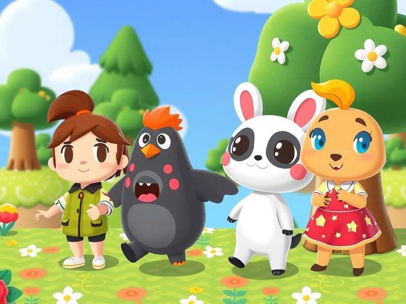 Official artwork of Canelita the squirrel villager in Animal Crossing New Horizons