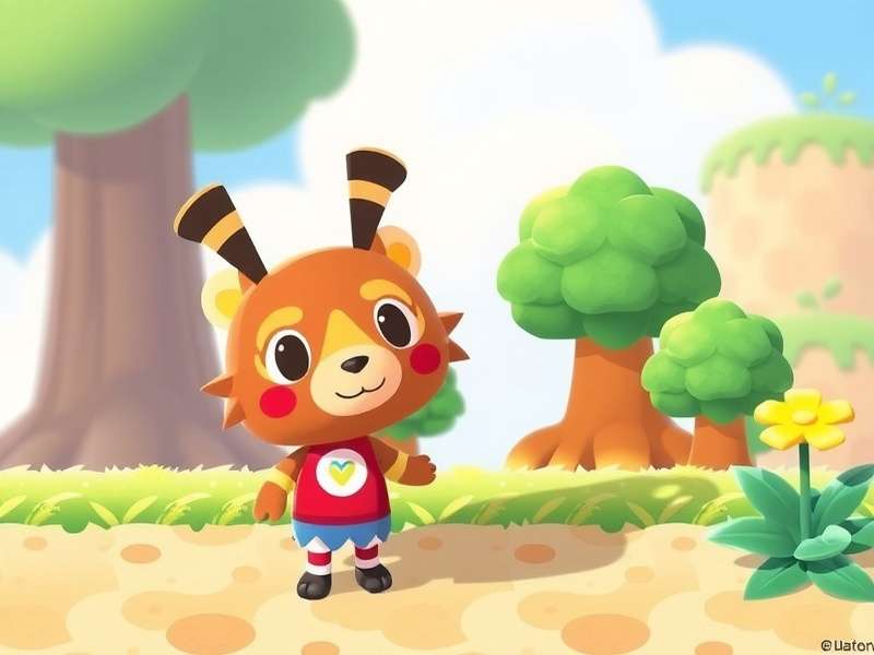 Ankha from Animal Crossing in a stylized Egyptian setting