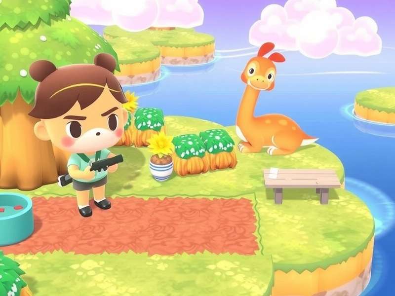 Happy Home Paradise archipelago showing multiple tropical islands with villager homes