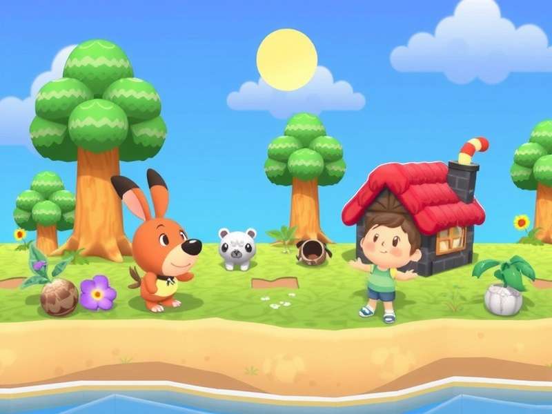 A beautifully designed restaurant facility in Happy Home Paradise with villager customers