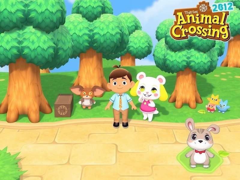 Animal Crossing villagers chatting together