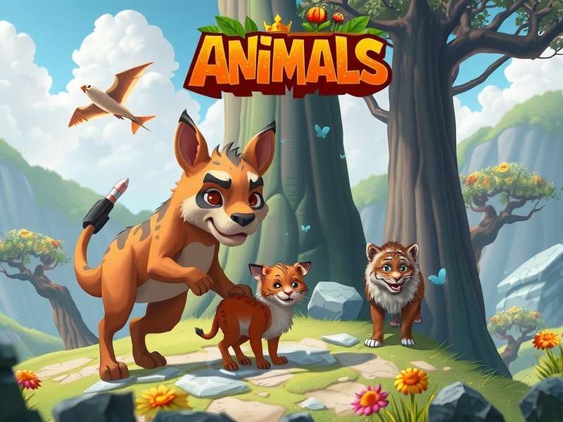 A vibrant Animal Crossing: New Horizons island with villagers, flowers, and custom designs