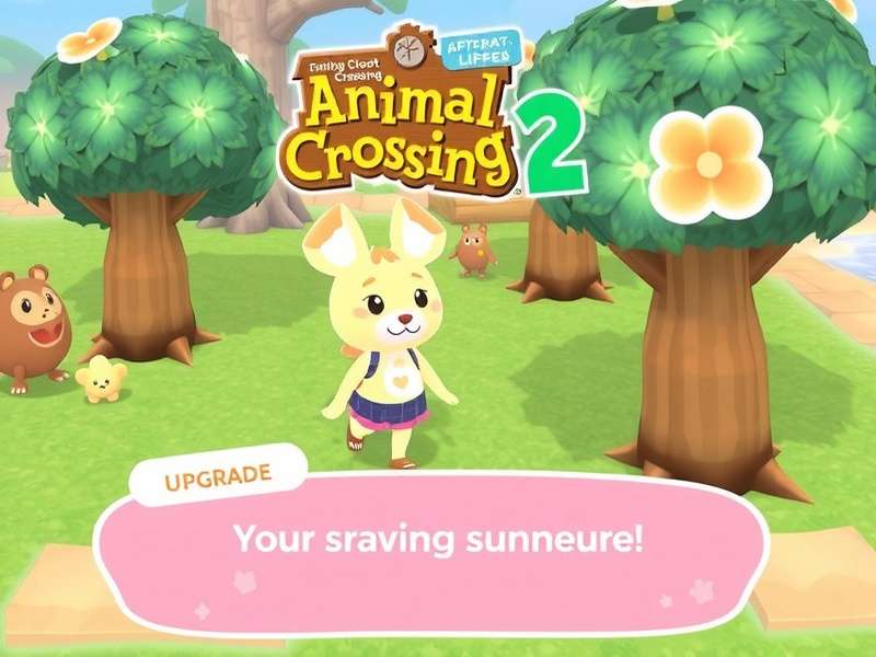 Animal Crossing Switch 2 Upgrade Concept Art