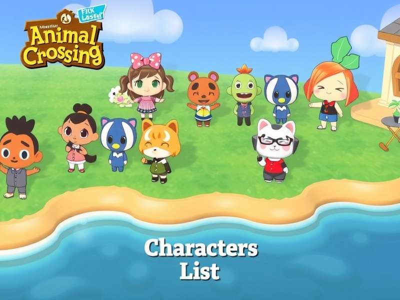 Animal Crossing Characters List - 2025 Complete Guide with all villagers and NPCs