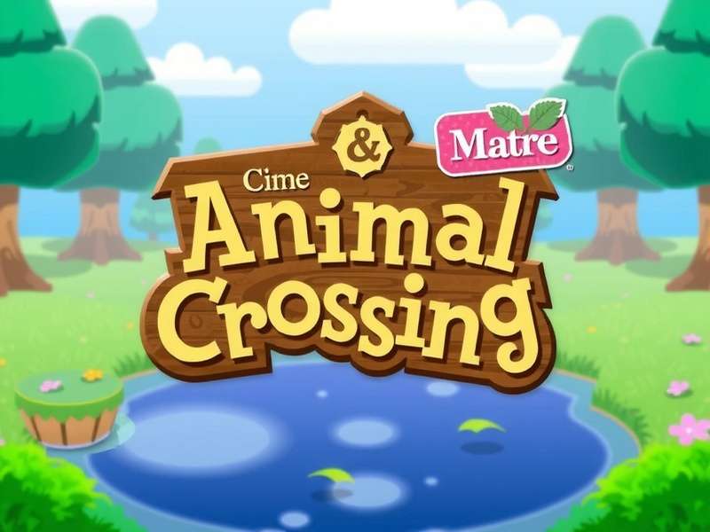 Close-up analysis of hidden details in the Animal Crossing logo including the N-shaped stem and golden ratio