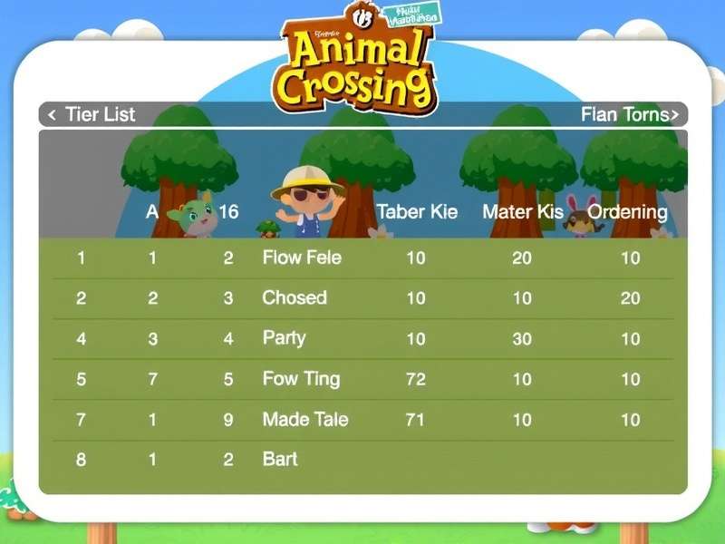 Animal Crossing Villagers Tier List 2025 – S to F ranking with Raymond, Marshal, Ankha, Stitches, Judy and more