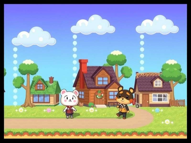 Rare Animal Crossing Villagers collage featuring Marshal, Ankha, Raymond, Judy, Dom, Coco, and Lucky with leaf patterns