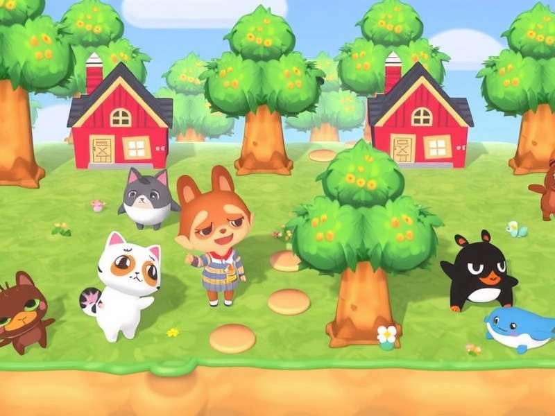 Animal Crossing villagers collage featuring multiple characters from the game series